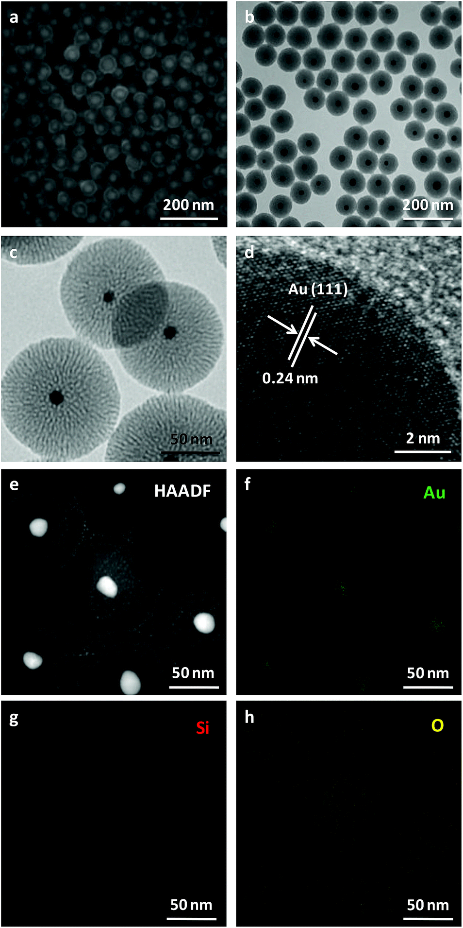core shell nanoparticle synthesis
