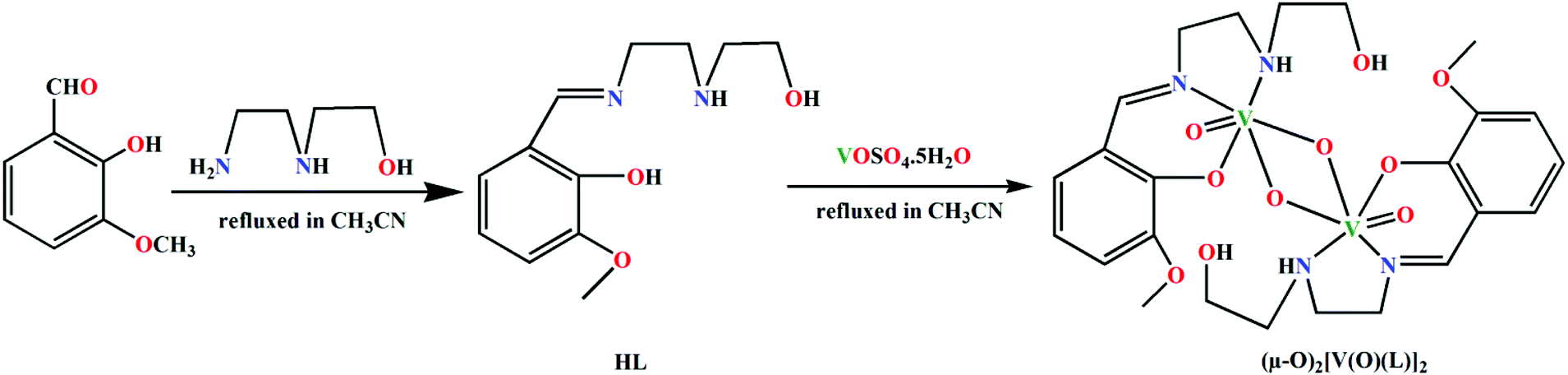 Stabilization Of Two Conformers Via Intra Or Inter Molecular Hydrogen Bonds In A Dinuclear Vanadium V Complex With A Pendant Schiff Base Theoreti Rsc Advances Rsc Publishing Doi 10 1039 C9rak