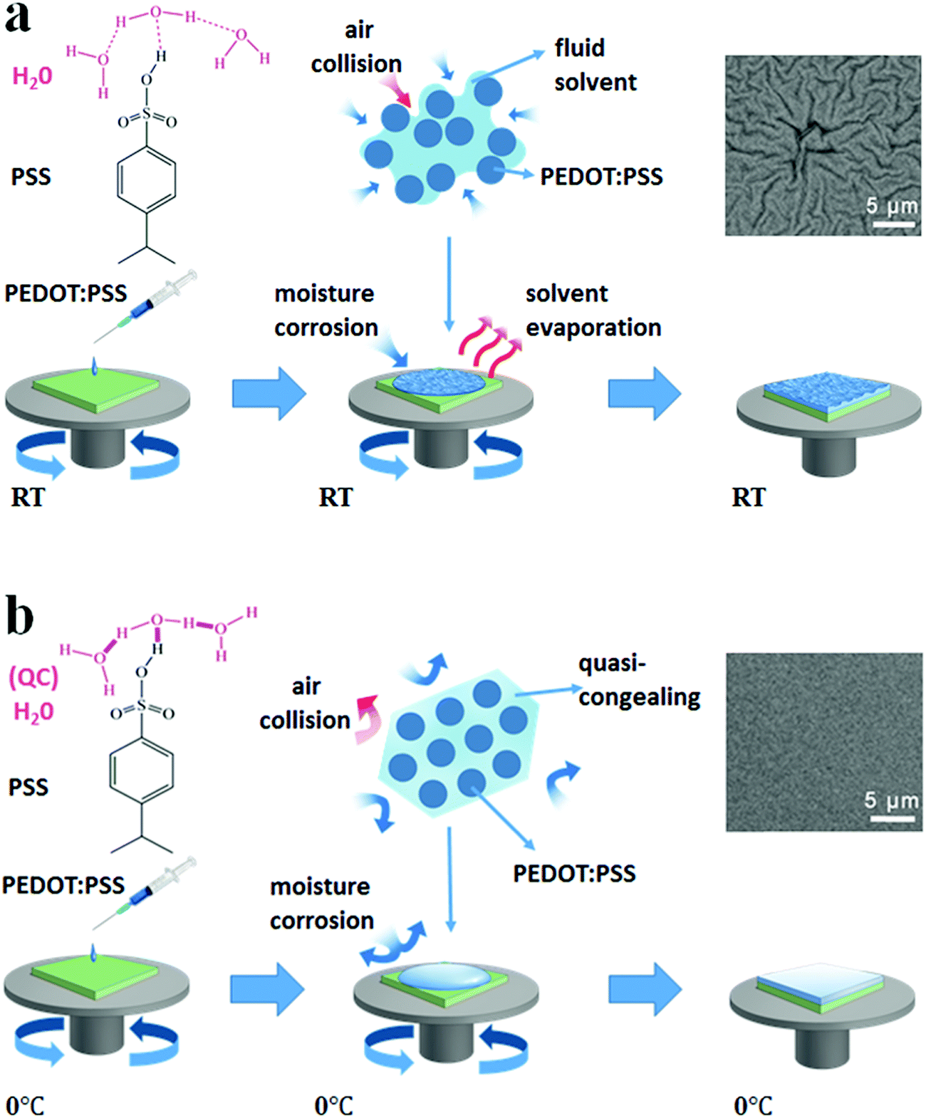 Simple fabrication of a highly conductive and passivated PEDOT:PSS film via  cryo-controlled quasi-congealing spin-coating for flexible perovskite sola  ... - Journal of Materials Chemistry C (RSC Publishing)  DOI:/C9TC02744K