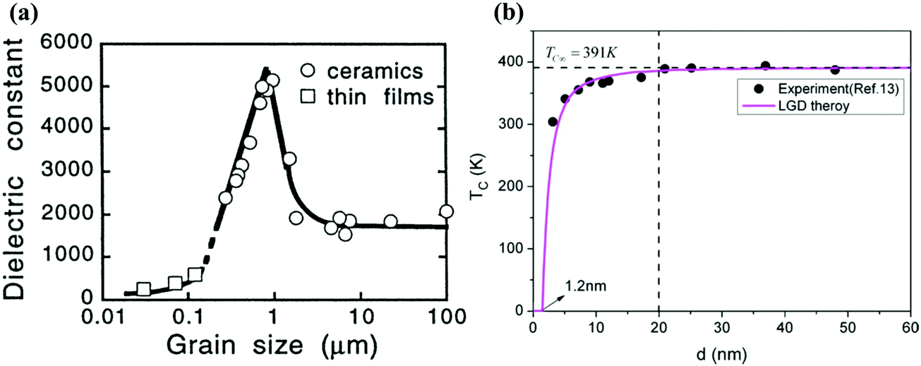 Barium Titanate At The Nanoscale Controlled Synthesis And