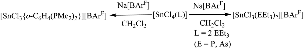 Neutral And Cationic Phosphine And Arsine Complexes Of Tin Iv Halides Synthesis Properties 5022