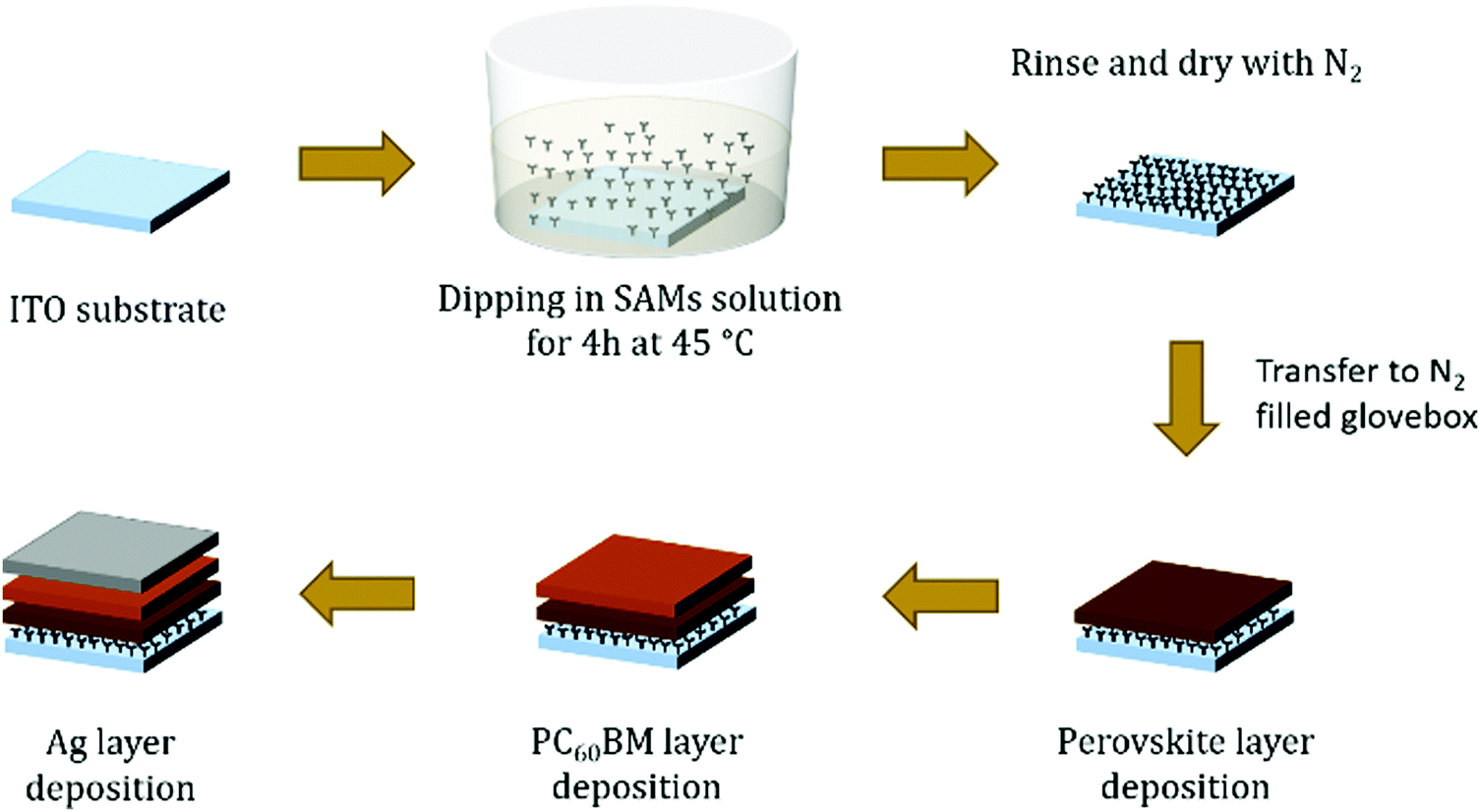 Semiconductor Self Assembled Monolayers As Selective Contacts For Efficient Pin Perovskite Solar Cells Energy Environmental Science Rsc Publishing