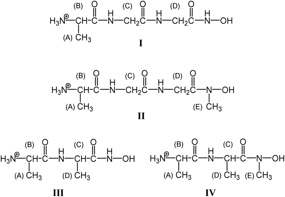 Versatility And Trends In The Interaction Between Pd Ii And Peptide Hydroxamic Acids New Journal Of Chemistry Rsc Publishing