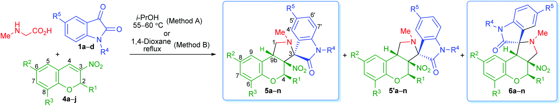 A Regio And Stereocontrolled Approach To The Synthesis Of 4 Cf3 Substituted Spiro Chromeno 3 4 C Pyrrolidine Oxindoles Via Reversible 3 2 Cycloaddition Of Azomethine Ylides Generated From Isatins And Sarcosine To 3 Nitro 2 Trifluoromethyl 2h