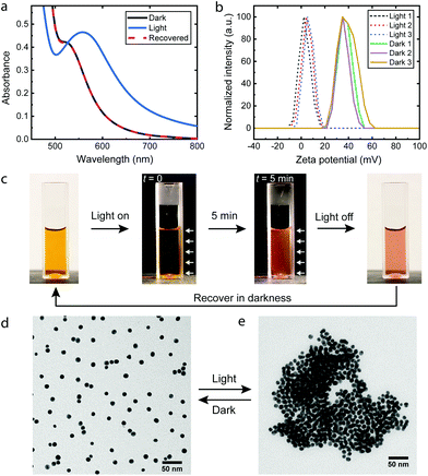 Light-induced Reversible Hydrophobization Of Cationic Gold ...