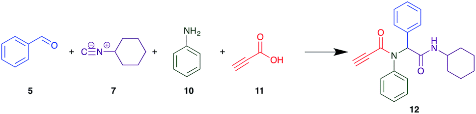 A methanol and protic ionic liquid Ugi multicomponent reaction path to ...