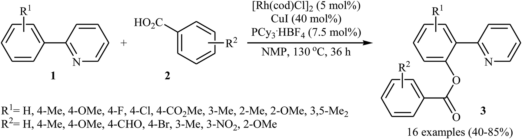 Cross Dehydrogenative Coupling Reactions Between Arenes C H And Carboxylic Acids O H A Straightforward And Environmentally Benign Access To O Aryl Esters Rsc Advances Rsc Publishing