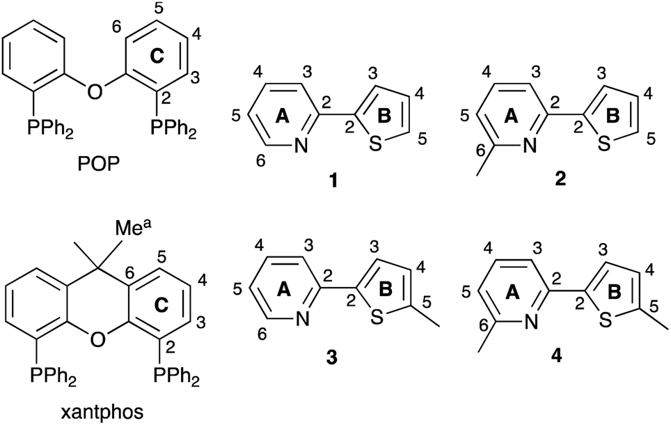 Cu Pop N S Pf6 And Cu Xantphos N S Pf6 Compounds With 2 Thiophen 2 Yl Pyridines Rsc Advances Rsc Publishing