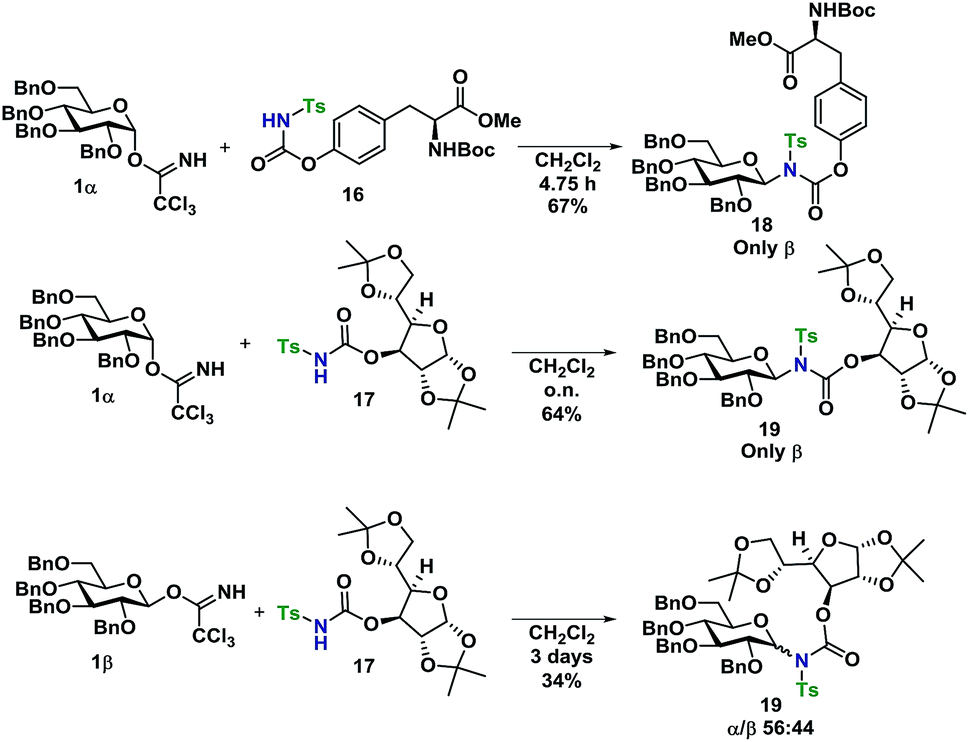 Self Promoted And Stereospecific Formation Of N Glycosides Chemical Science Rsc Publishing