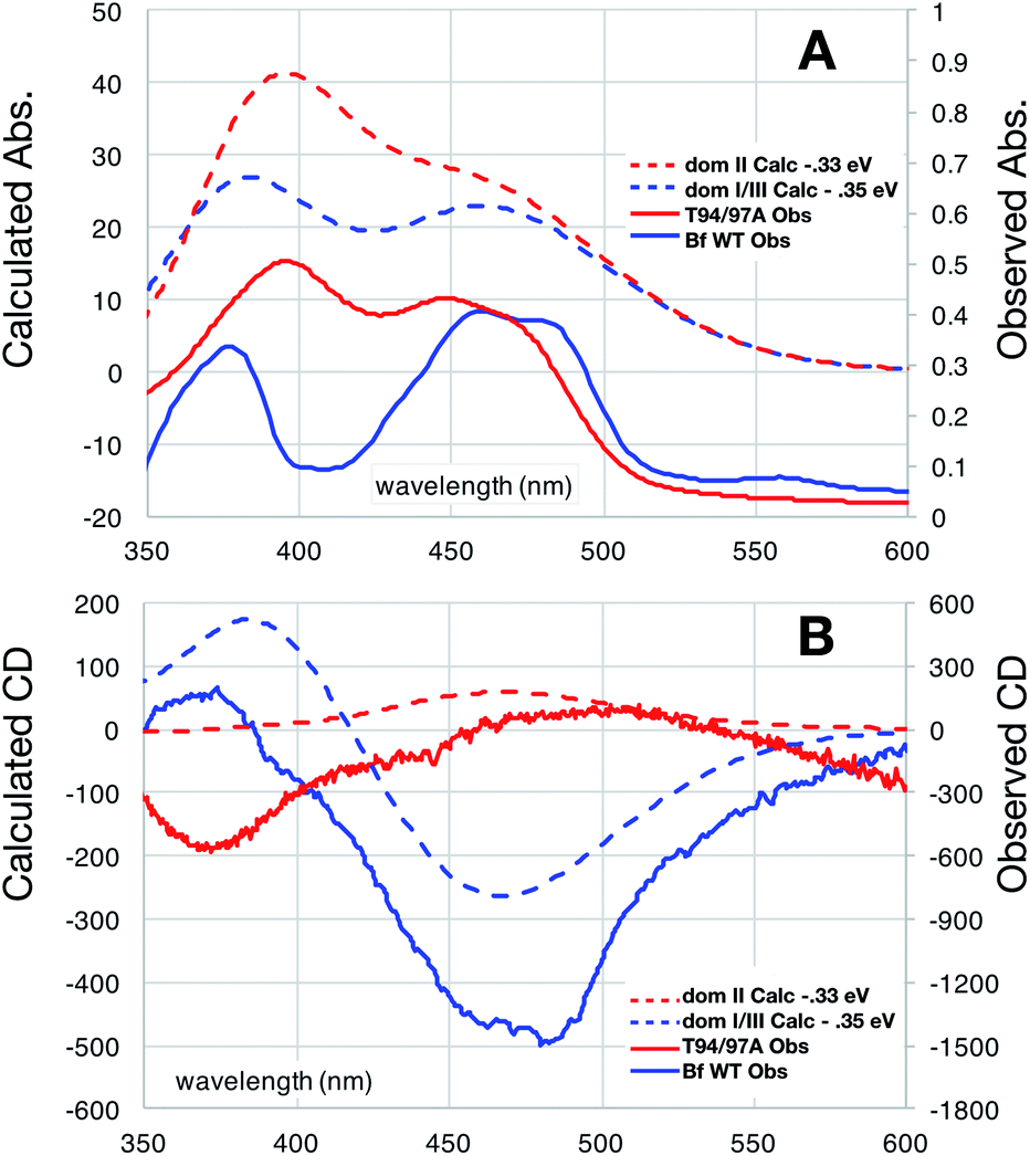 Spectroscopic, thermodynamic and computational evidence of the