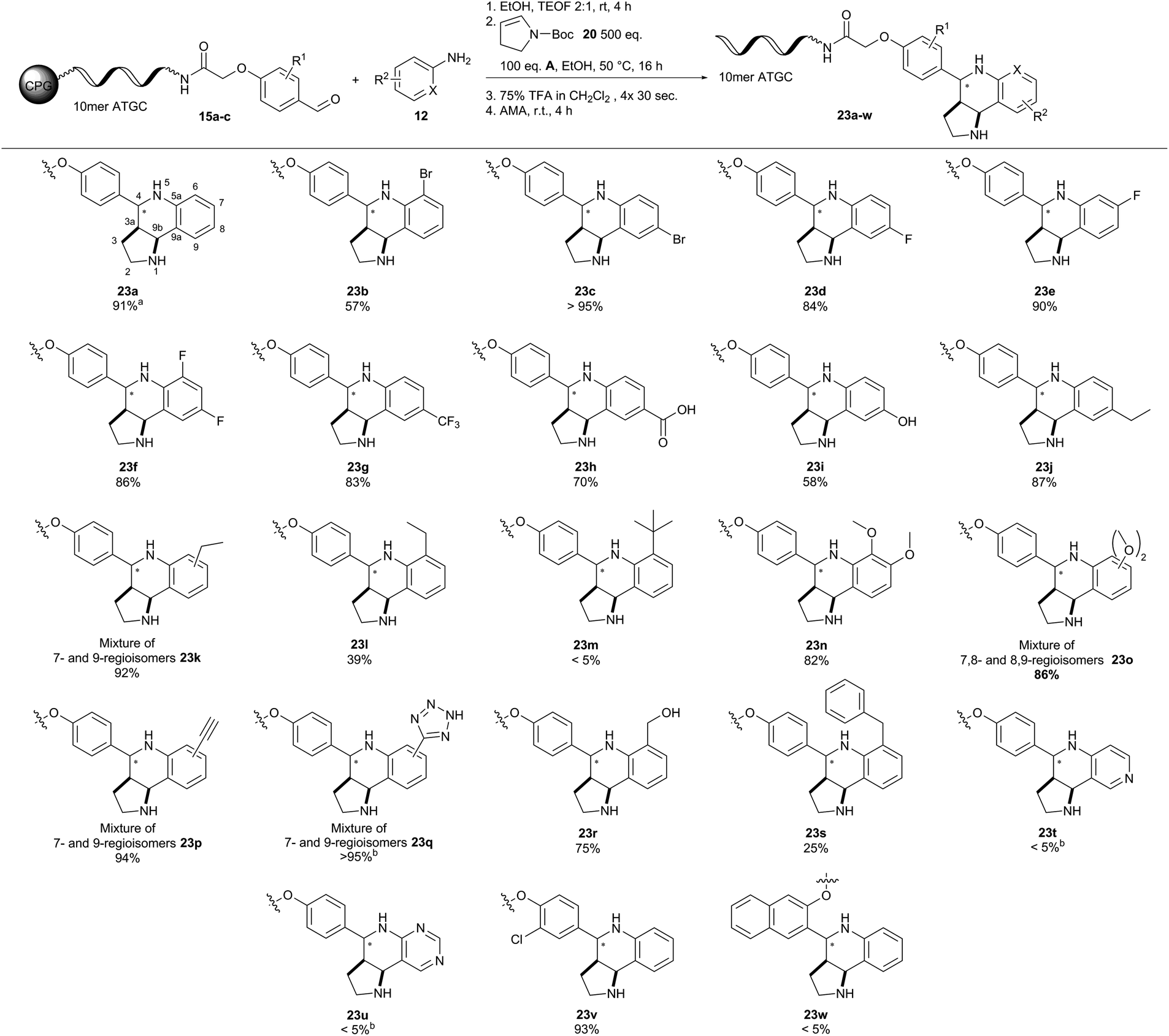 Screening Of Metal Ions And Organocatalysts On Solid Support Coupled Dna Oligonucleotides Guides Design Of Dna Encoded Reactions Chemical Science Rsc Publishing