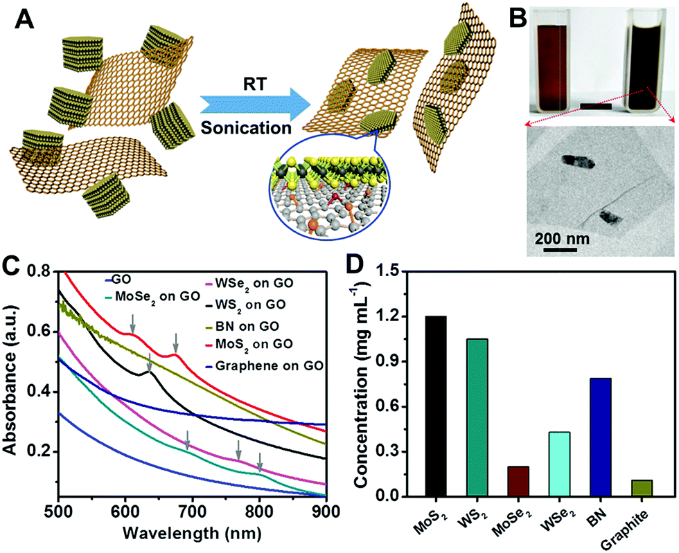 Photo Responsive Heterojunction Nanosheets Of Reduced