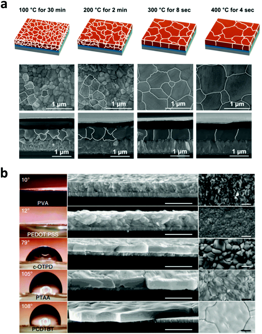 Understanding of perovskite crystal growth and film formation in 