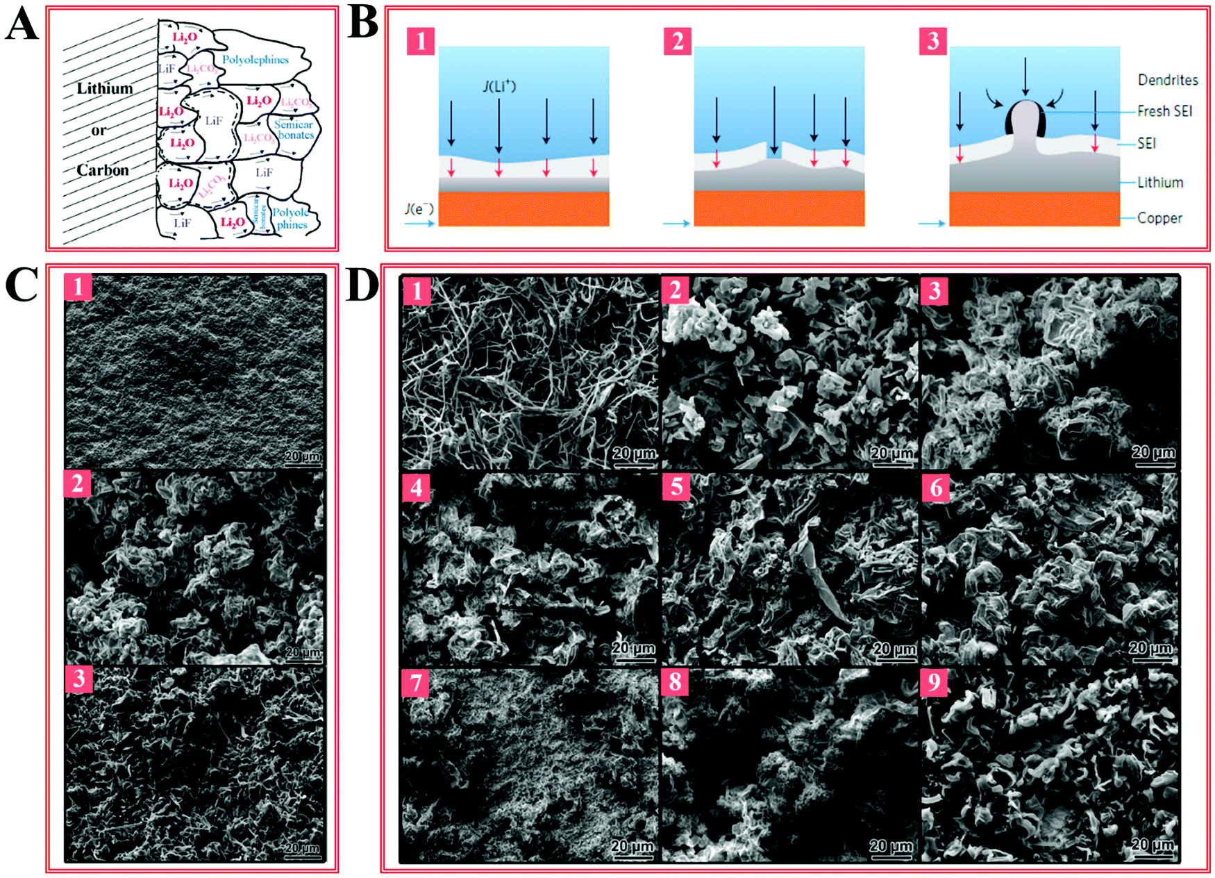Regulating electrodeposition morphology of lithium: towards Regulating electrodeposition morphology of lithium: towards