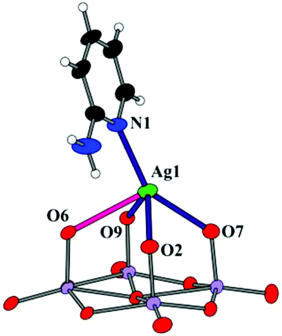 AgL 2 Mo 8 O 26 n complexes a combined experimental and