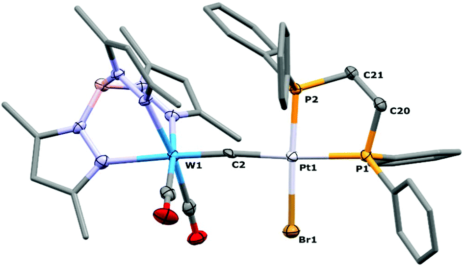 Heterobimetallic M 2 Carbido Complexes Of Platinum And Tungsten Dalton Transactions Rsc Publishing Doi 10 1039 D0dta