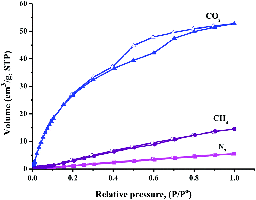 A Porous Zn Ii Coordination Polymer Based On A Tetracarboxylic Acid Exhibiting Selective Co 2 Adsorption And Iodine Uptake Dalton Transactions Rsc Publishing Doi 10 1039 D0dta