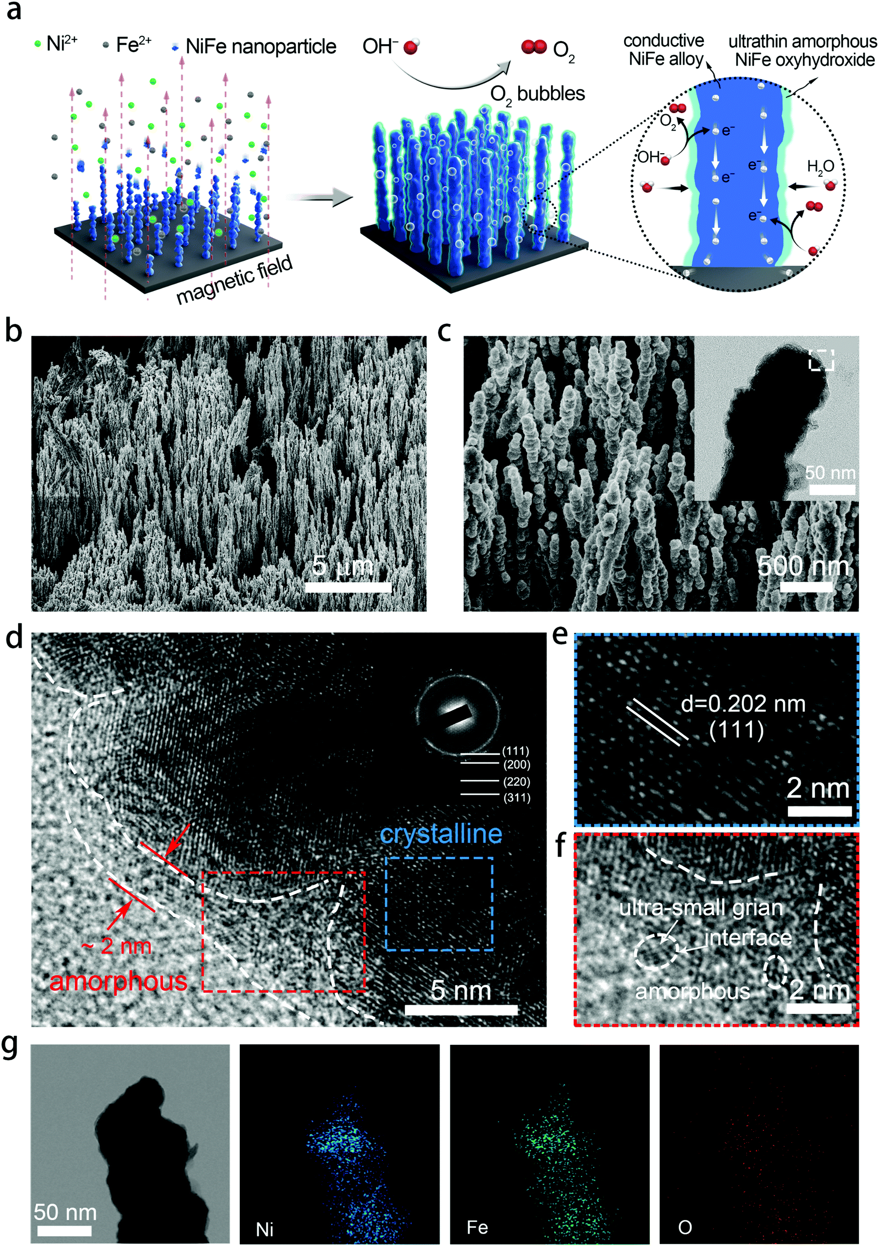 Exceptional Performance Of Hierarchical Ni Fe Oxyhydroxide Nife Alloy Nanowire Array Electrocatalysts For Large Current Density Water Splitting Energy Environmental Science Rsc Publishing Doi 10 1039 C9ee02388g