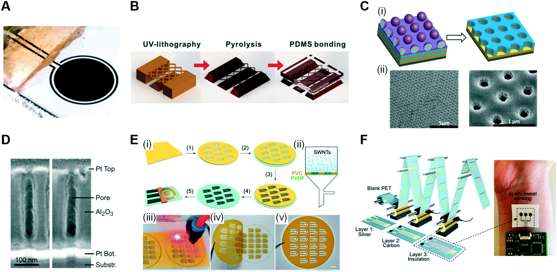 Microfabricated electrochemical sensing devices - Lab on a Chip (RSC  Publishing) DOI:10.1039/C9LC01112A
