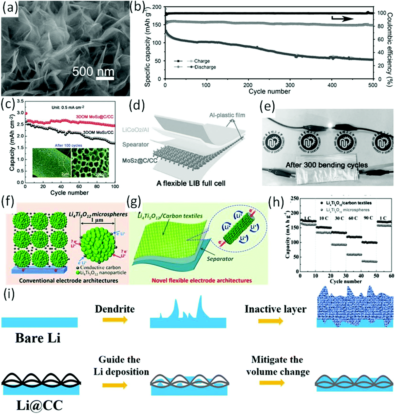Flexible 3D carbon cloth as a high-performing electrode for energy 