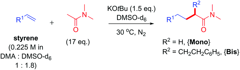 Base Catalyzed C Alkylation Of Potassium Enolates With Styrenes Via A Metal Ene Reaction A Mechanistic Study Organic Biomolecular Chemistry Rsc Publishing Doi 10 1039 C9obf
