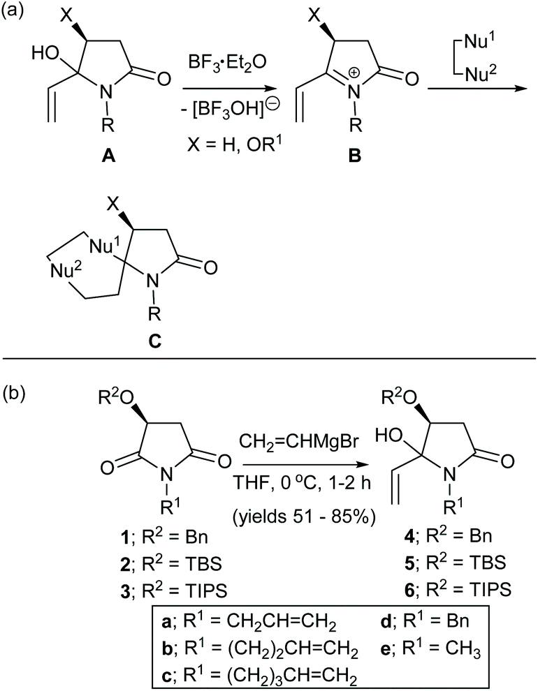 Synthesis Of Spirocyclic Heterocycles From A B Unsaturated N Acyliminium Ions Organic Biomolecular Chemistry Rsc Publishing Doi 10 1039 D0ob075c