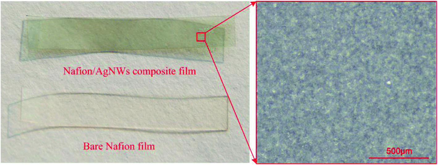 Rapid preparation of a Nafion/Ag NW composite film and its humidity sensing  effect - RSC Advances (RSC Publishing) DOI:10.1039/D0RA01650K