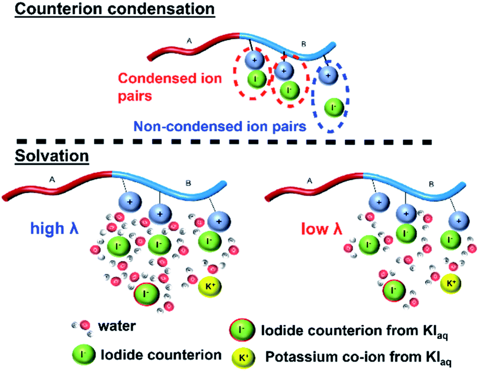 Counterion condensation or lack of solvation? Understanding the activity of  ions in thin film block copolymer electrolytes - Journal of Materials  Chemistry A (RSC Publishing) DOI:10.1039/D0TA04266H