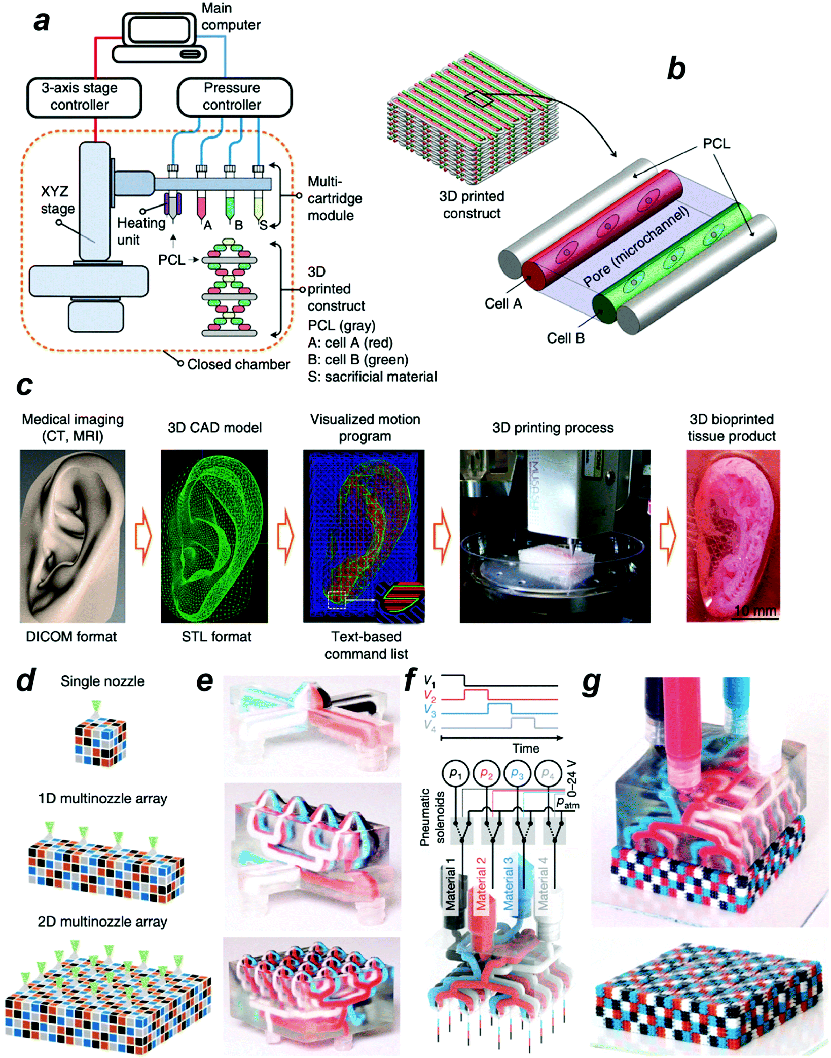 Materials and technical innovations in 3D printing in biomedical 