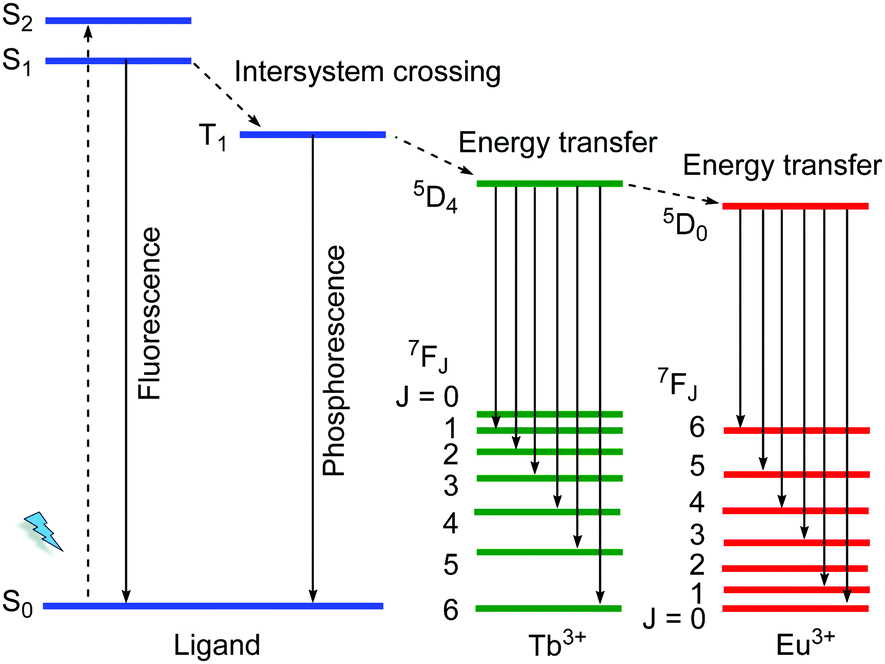Design and properties of multipleemitter luminescent