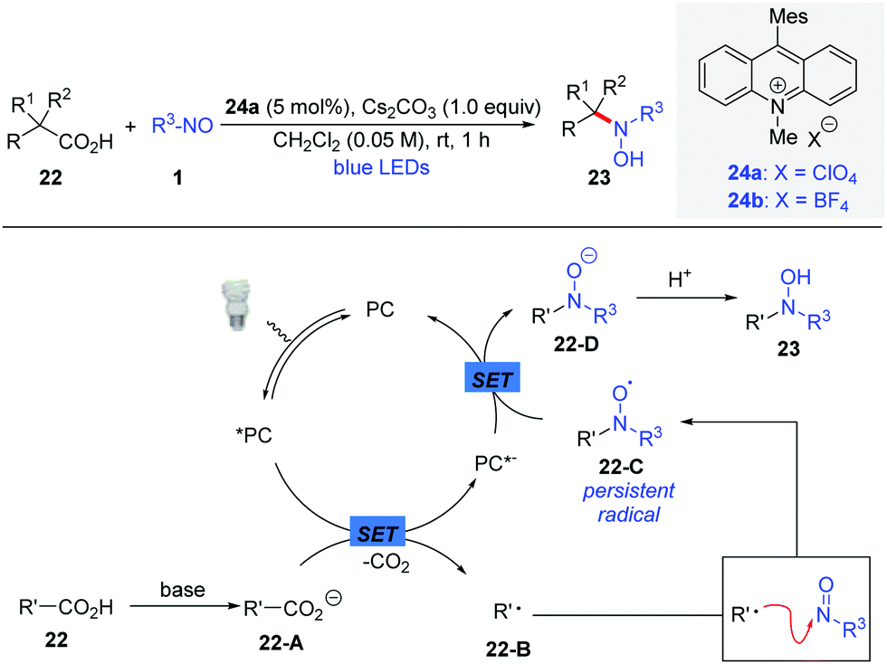 Radical Chemistry Of Nitrosoarenes Concepts Synthetic Applications And Directions Chemical Communications Rsc Publishing