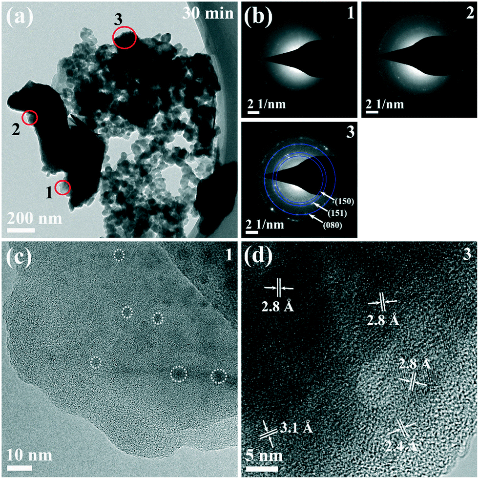 Structural Evolution Of Amorphous Calcium Sulfate Nanoparticles Into Crystalline Gypsum Phase Crystengcomm Rsc Publishing