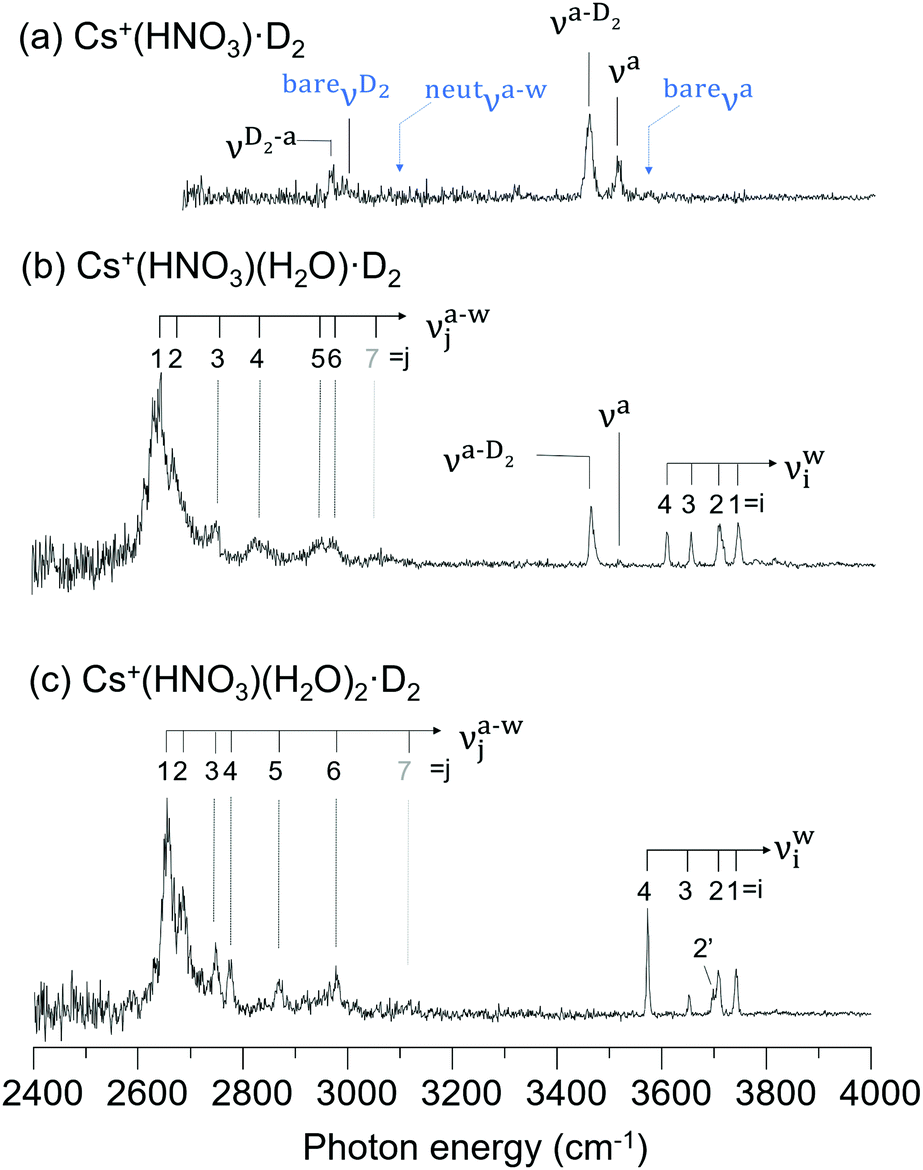 Isomer Specific Cryogenic Ion Vibrational Spectroscopy Of The D2 ged Cs Hno3 H2o N 0 2 Complexes Ion Driven Enhancement Of The Acidic H Bond To Water Physical Chemistry Chemical Physics Rsc Publishing