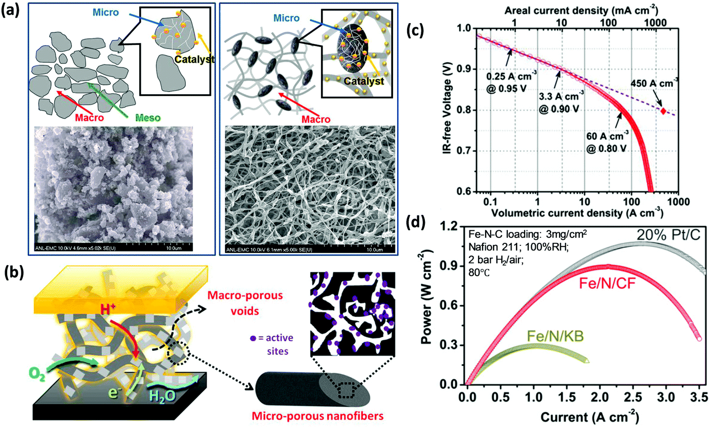 Atomically Dispersed Metal Nitrogen Carbon Catalysts For Fuel Cells Advances In Catalyst Design Electrode Performance And Durability Improvement Chemical Society Reviews Rsc Publishing