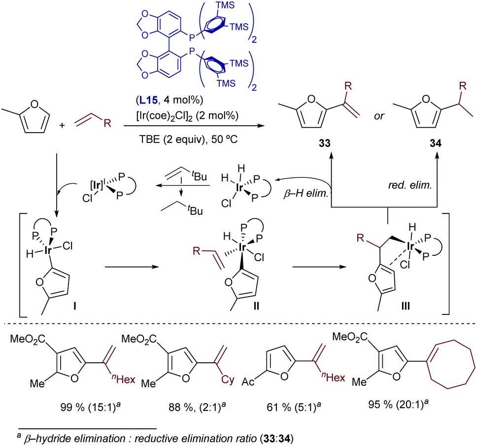 Catalytic Addition Of C H Bonds Across C C Unsaturated Systems Promoted By Iridium I And Its Group Ix Congeners Chemical Society Reviews Rsc Publishing
