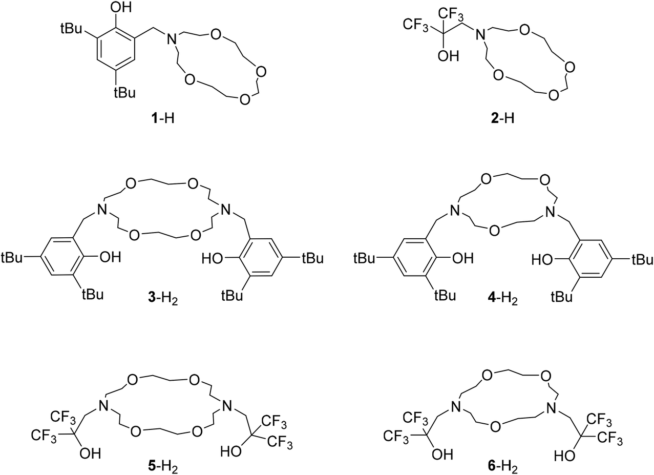 Alkaline Earth Complexes With Macrocyclic Functionalised Bis Phenolate S And Bis Fluoroalkoxide S Dalton Transactions Rsc Publishing