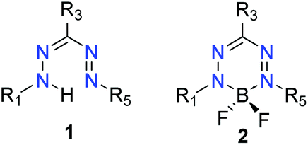 Boron Difluoride Formazanates With Thiophene And 3 4 Ethylenedioxythiophene Capping And Their Electrochemical Polymerization Dalton Transactions Rsc Publishing