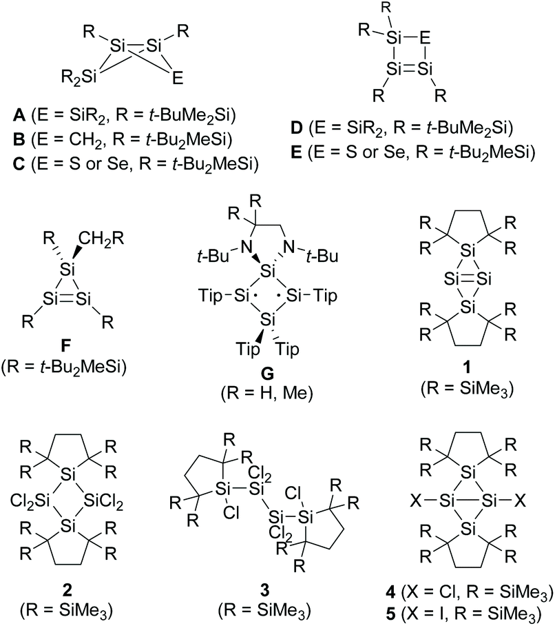Interconversion Between A Planar 1 3 Dichlorobicyclo 1 1 0 Tetrasilane And A Chloro Chlorosilyl Cyclotrisilene Dalton Transactions Rsc Publishing