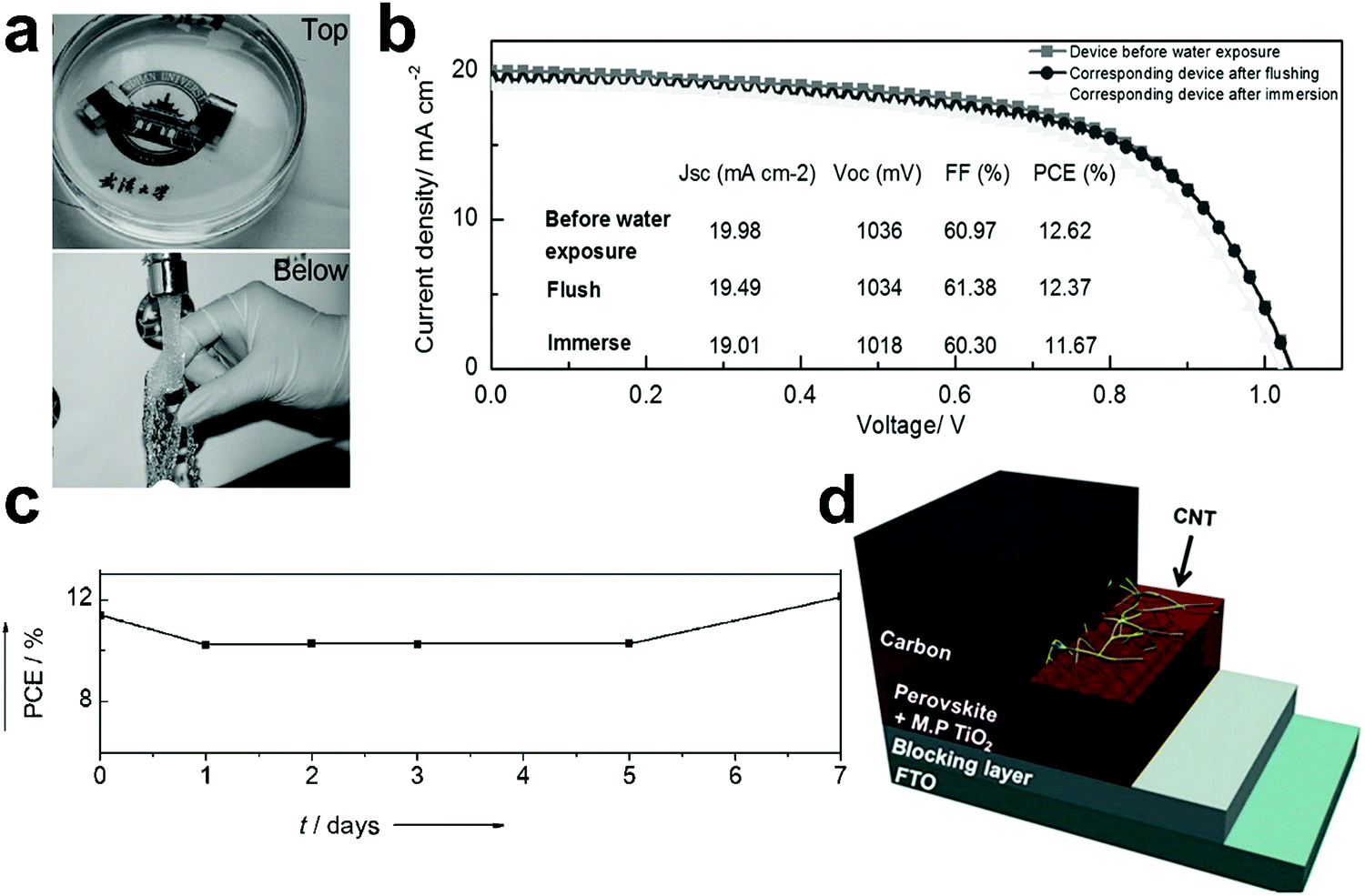 The Role Of Carbon Based Materials In Enhancing The Stability Of Perovskite Solar Cells Energy Environmental Science Rsc Publishing