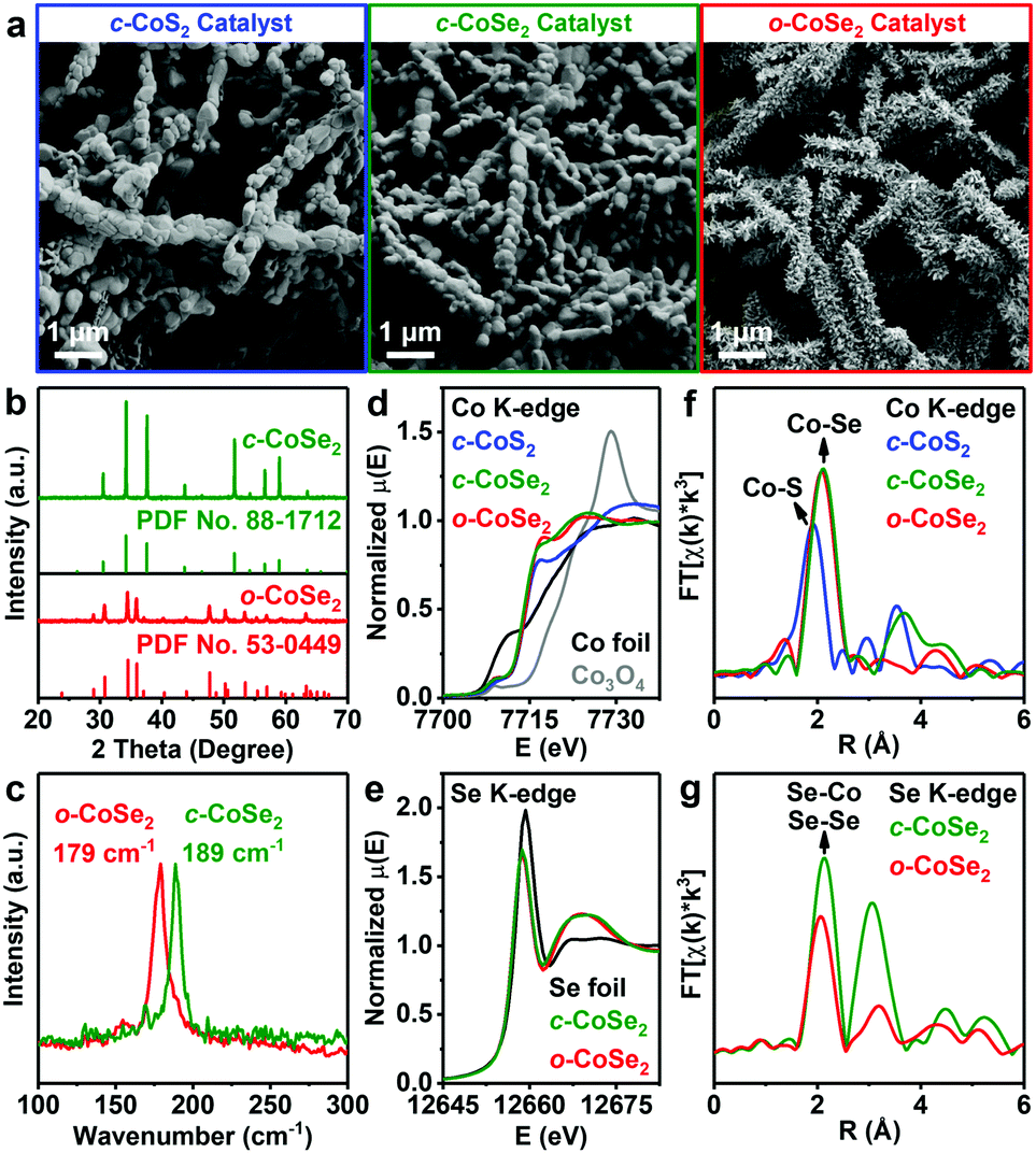 Stable And Selective Electrosynthesis Of Hydrogen Peroxide And The Electro Fenton Process On Cose2 Polymorph Catalysts Energy Environmental Science Rsc Publishing