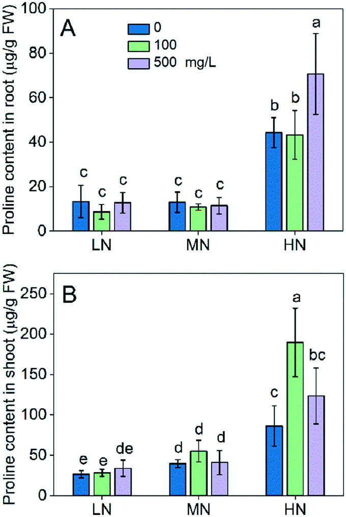 Alleviation Of Nitrogen Stress In Rice Oryza Sativa By Ceria Nanoparticles Environmental Science Nano Rsc Publishing