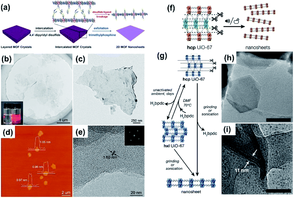 Two-dimensional metal–organic frameworks and their derivatives for ...