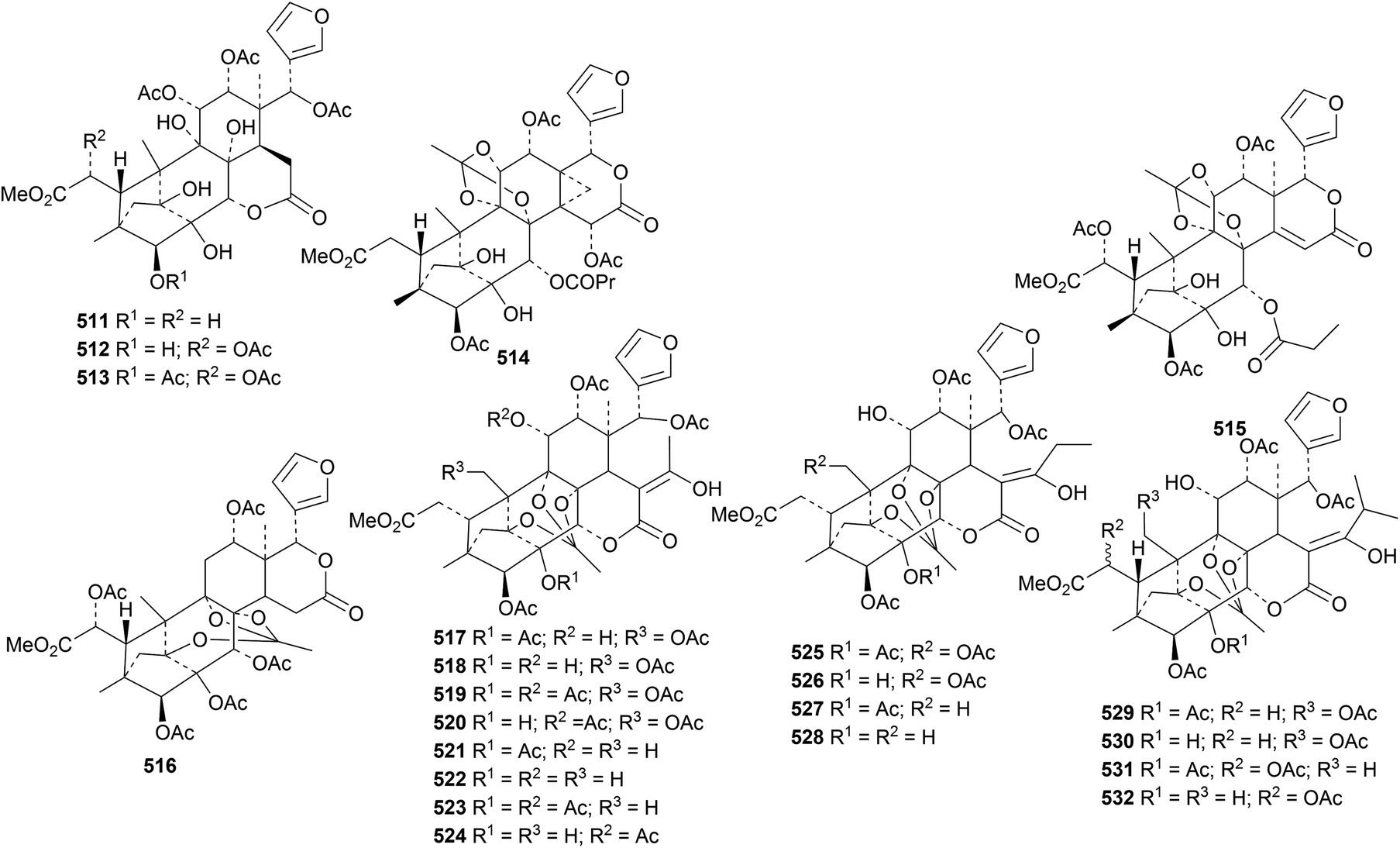 Triterpenoids Natural Product Reports Rsc Publishing