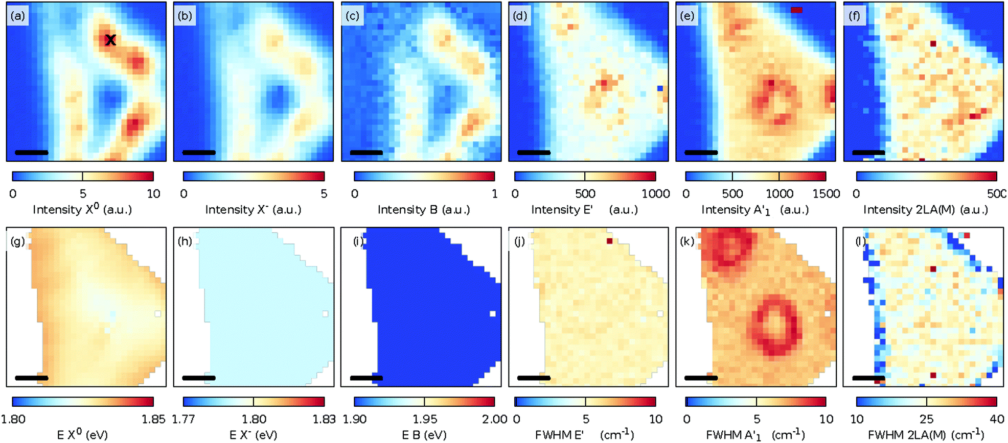 Towards the evaluation of defects in MoS 2 using cryogenic ...