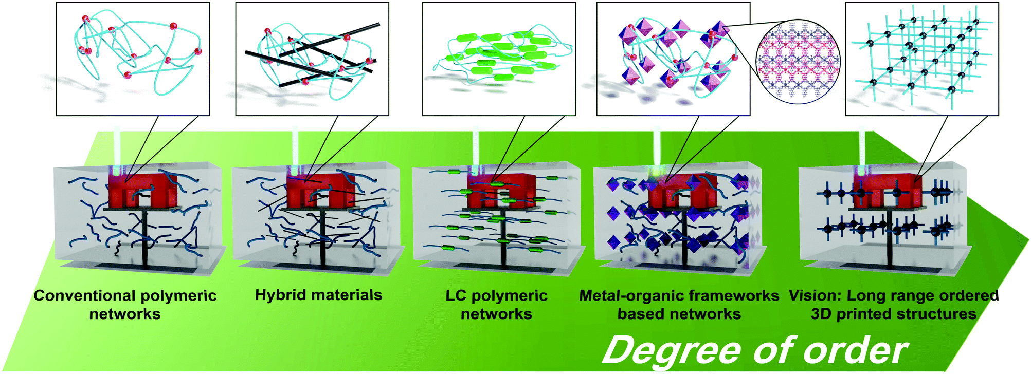Hierarchical ordering in light-triggered additive manufacturing ...