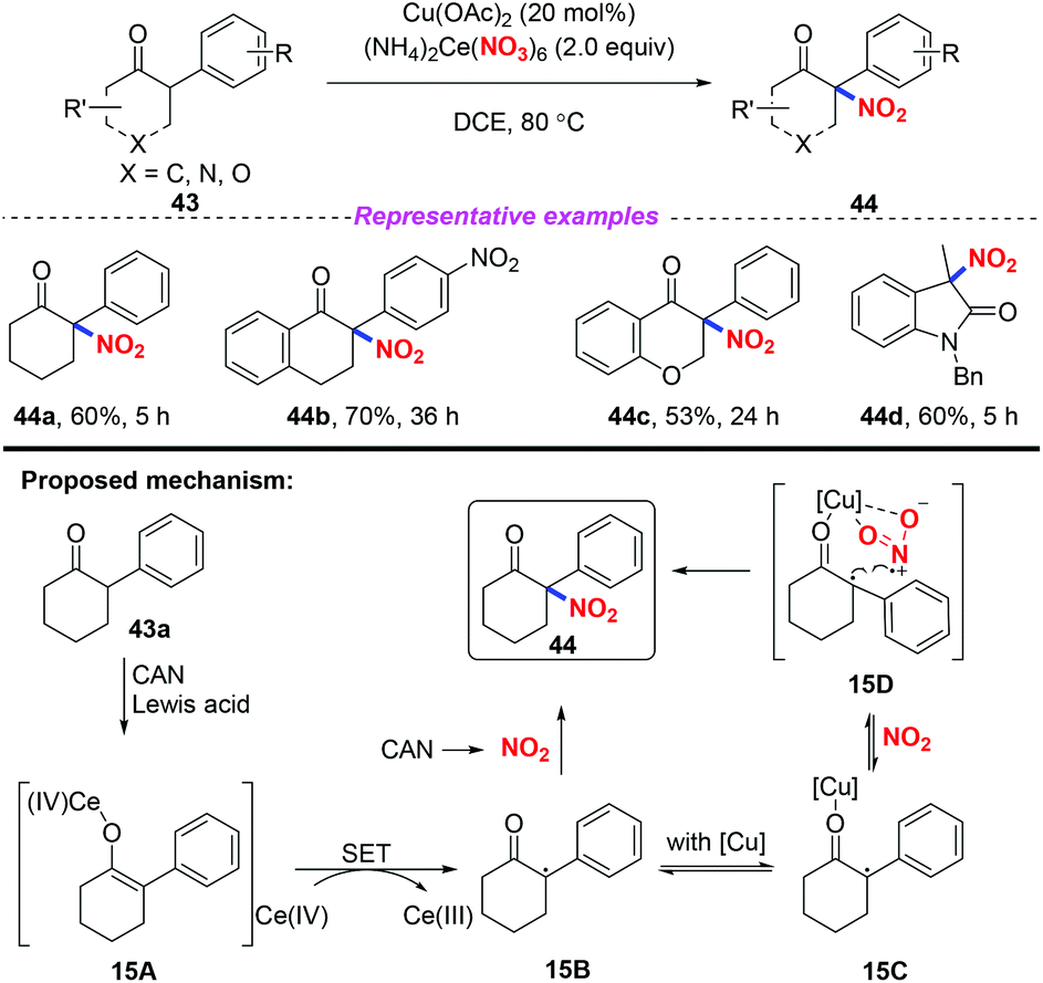 Recent advances in nitro-involved radical reactions - Organic Chemistry ...