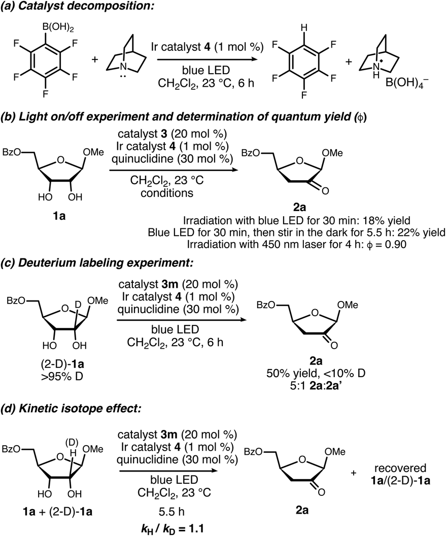 Site Selective Redox Isomerizations Of Furanosides Using A Combined Arylboronic Acid Photoredox Catalyst System Chemical Science Rsc Publishing