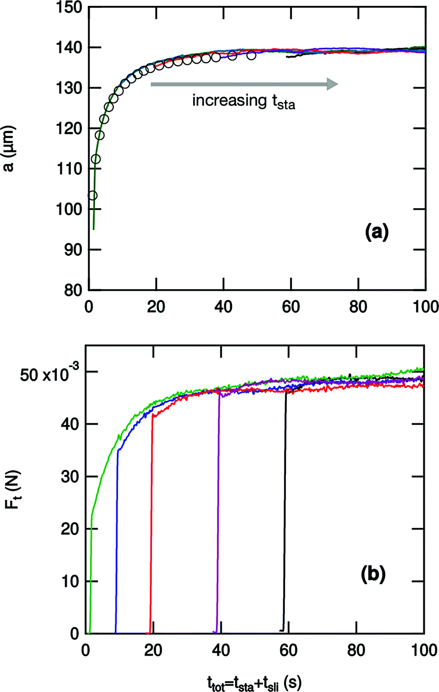 Transient Sliding Of Thin Hydrogel Films The Role Of Poroelasticity Soft Matter Rsc Publishing