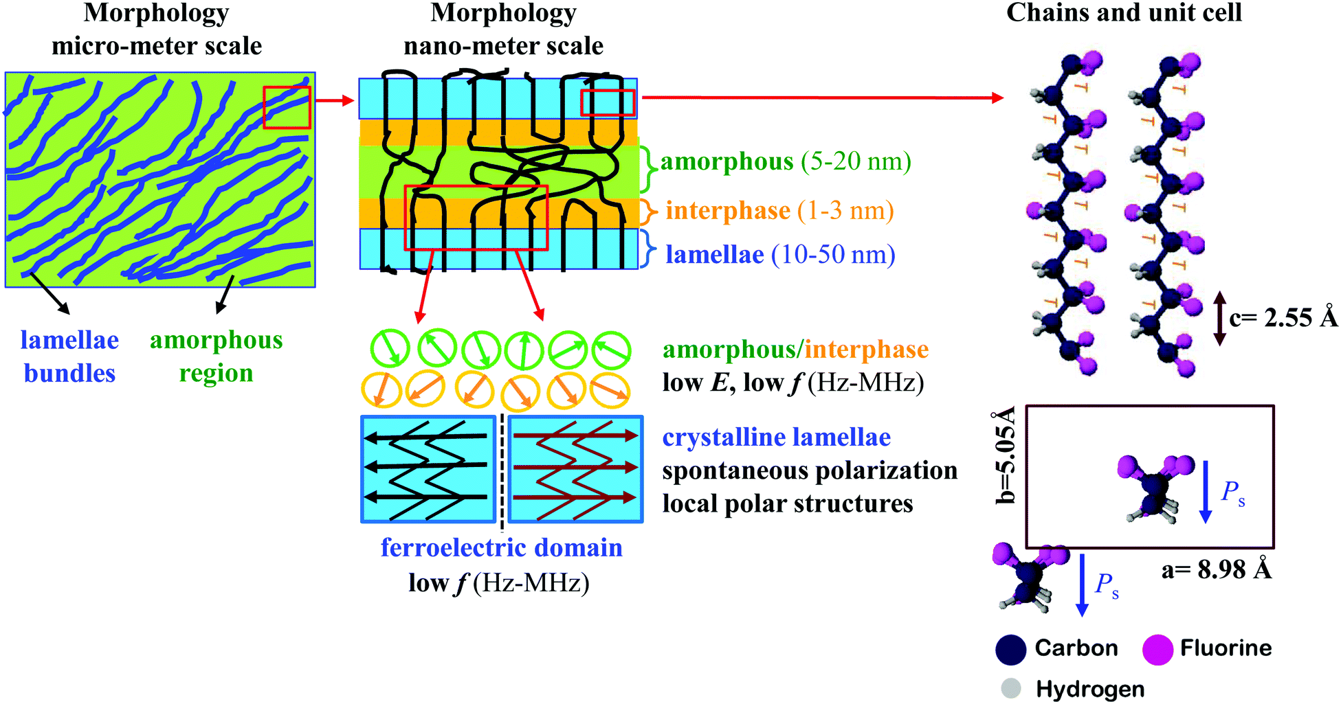 Multiscale Understanding Of Electric Polarization In Poly Vinylidene Fluoride Based Ferroelectric Polymers Journal Of Materials Chemistry C Rsc Publishing