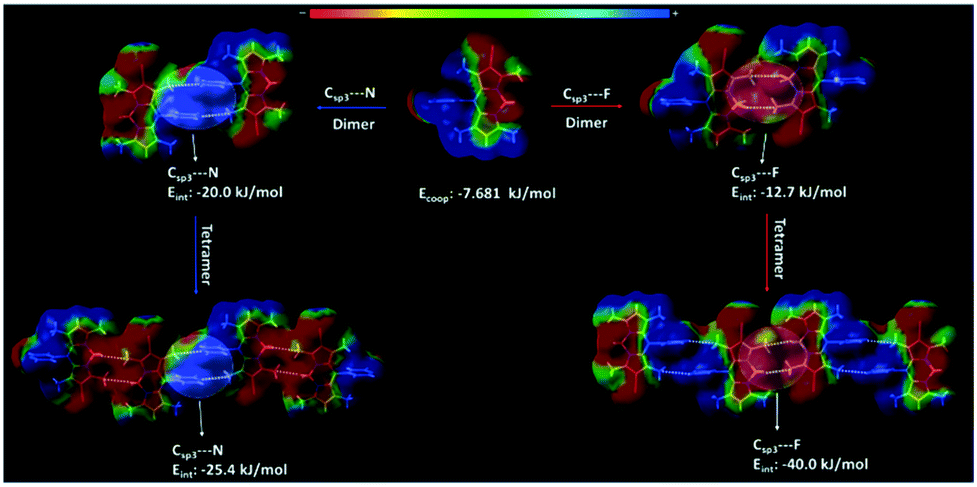 Carbon Sp 3 Tetrel Bonding Mediated Bodipy Supramolecular Assembly Via Unprecedented Synergy Of C Sp3 N And C Sp3 F Pair Interactions Crystengcomm Rsc Publishing Doi 10 1039 D0cec